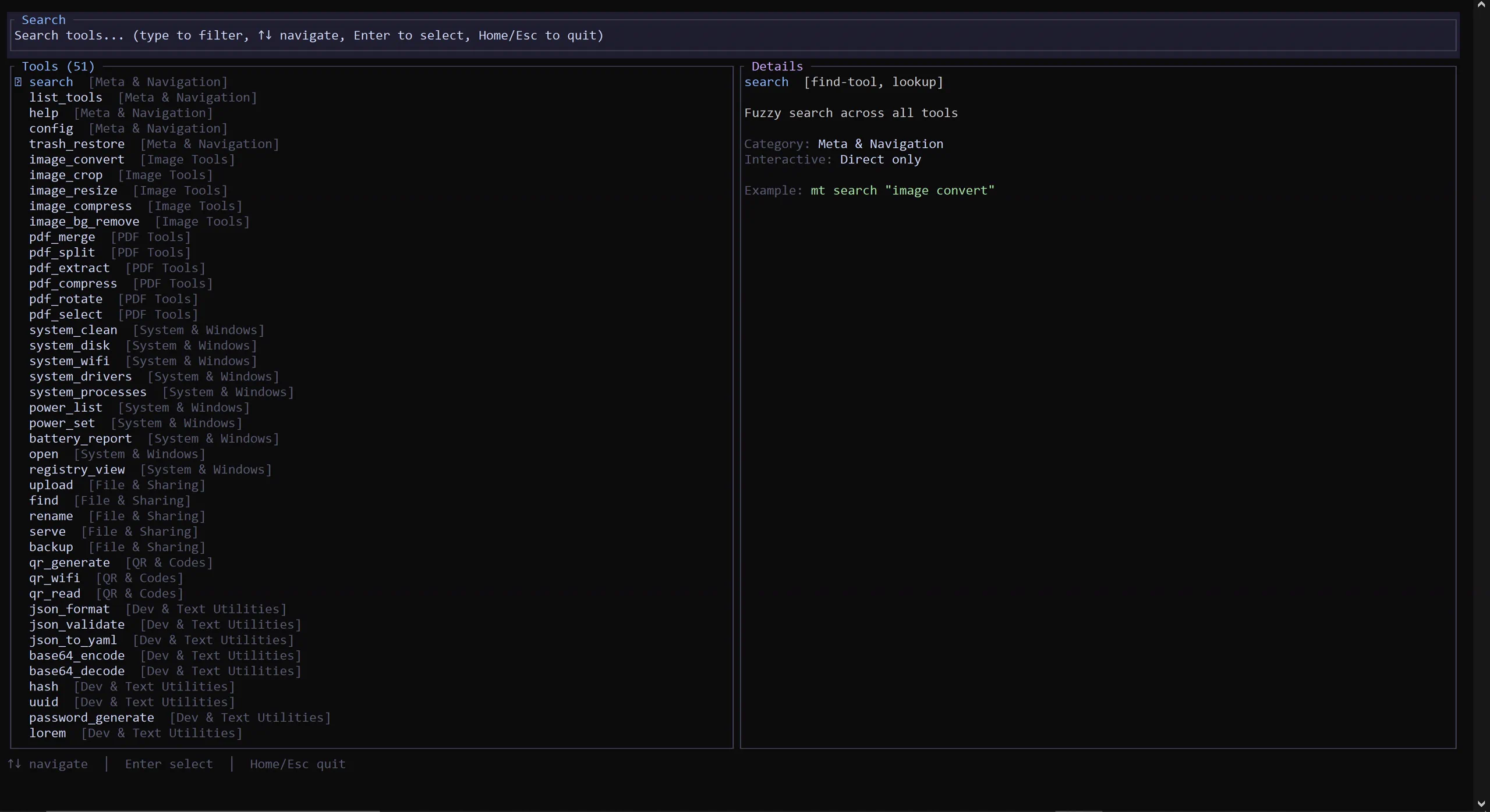 multitool.CLI