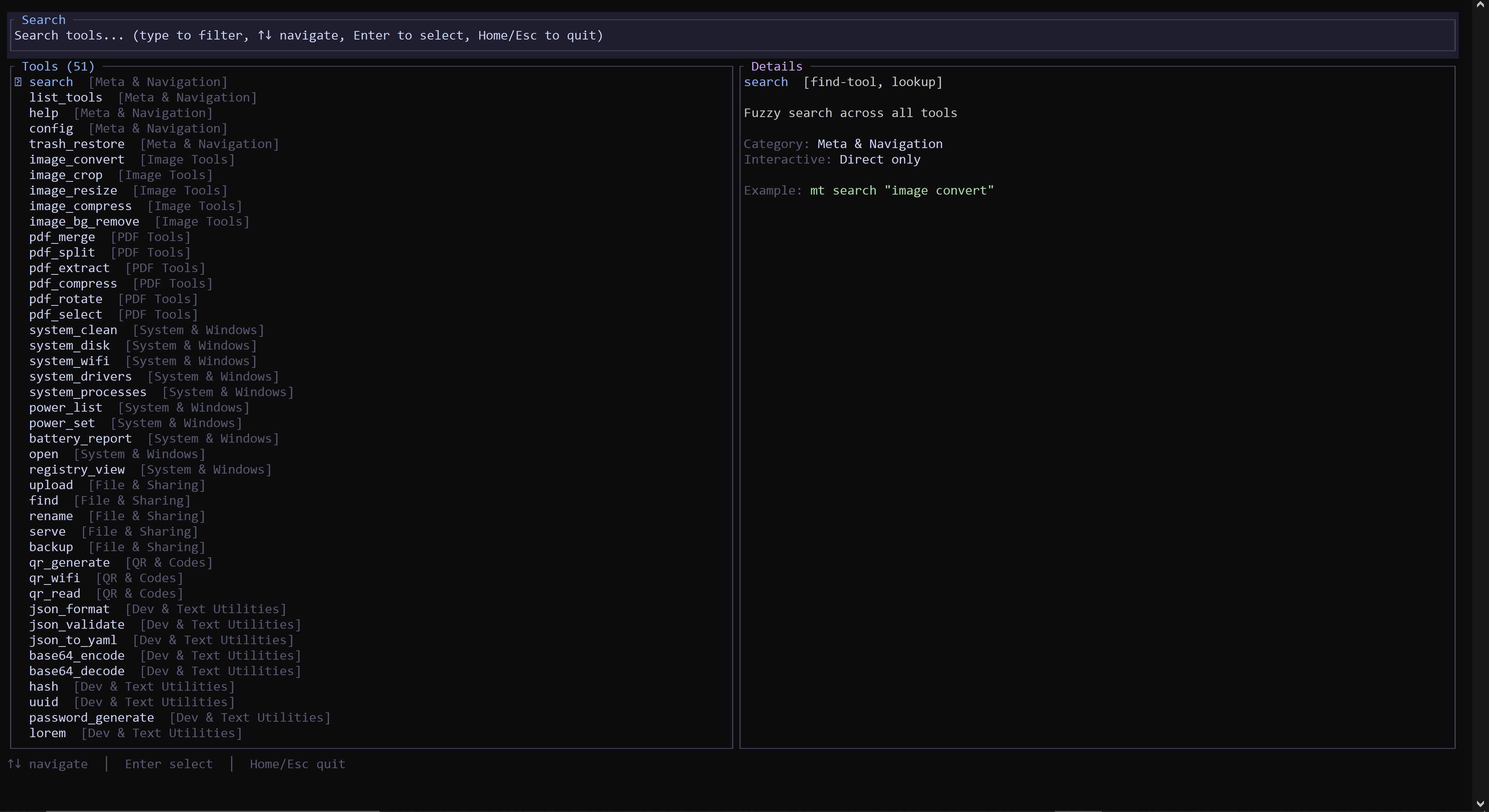 multitool.CLI